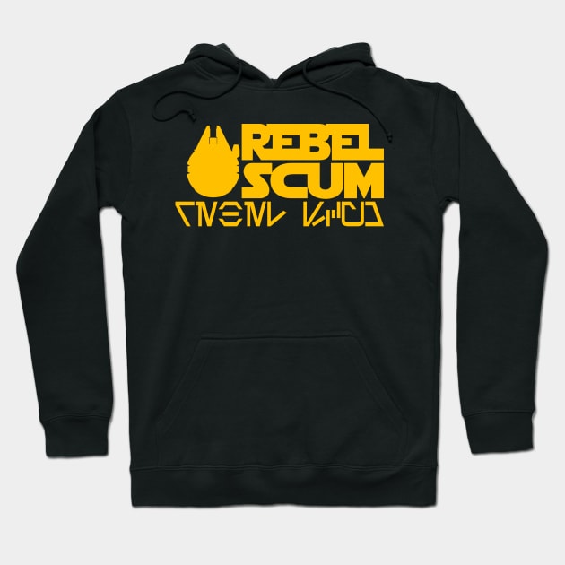 Rebel Scum Hoodie by Kapow_Studios